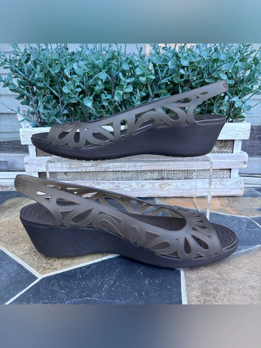 Crocs Adrina III Mini Wedge Sandals